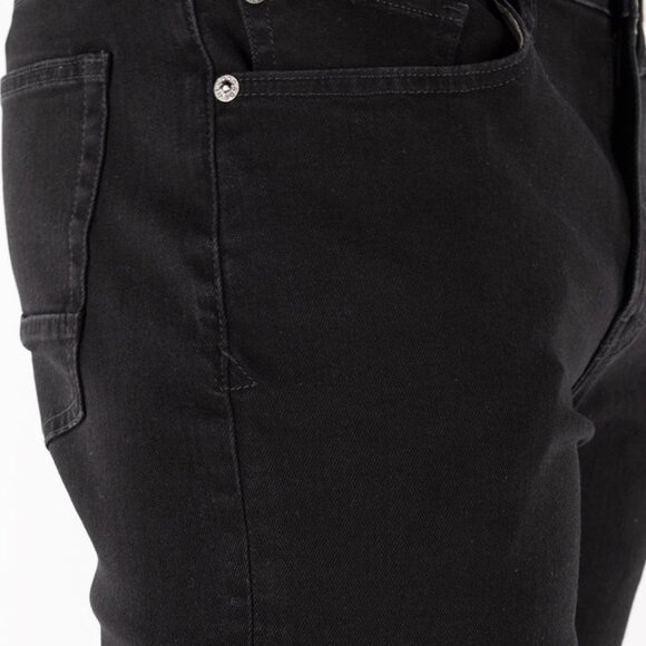 NEW DEVIL-DOG DUNGAREES Relaxed Fit Slraight Leg Men's Jeans Black Size 38 x32 - Picture 3 of 10